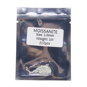 1.00mm melee moissanite