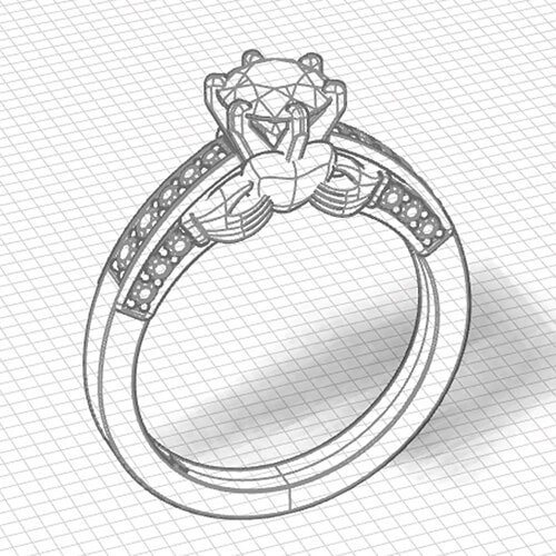 custom jewelry draft design