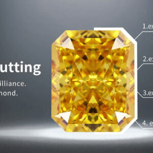 crushed ice cubic zirconia loose gemstone