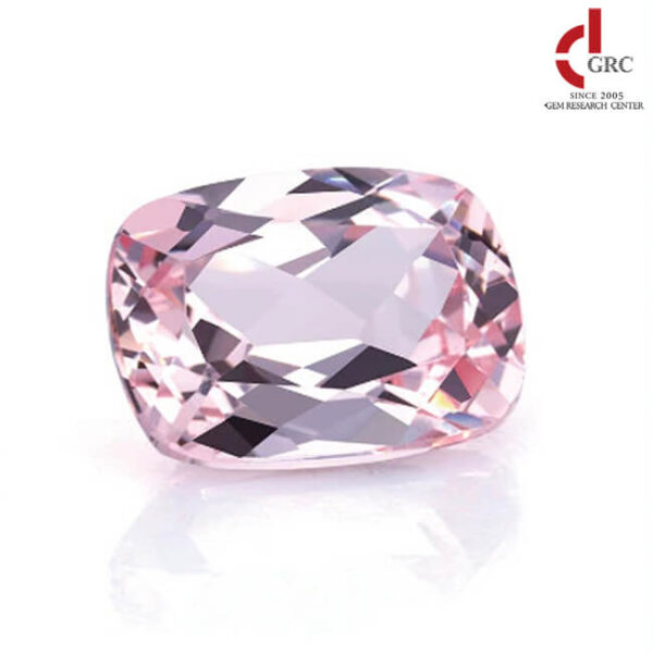 lab grown elongated cushion sakura pink sapphire