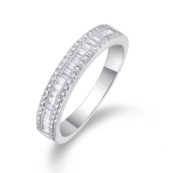 moissanite wedding rings